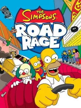 The Simpsons: Road Rage background