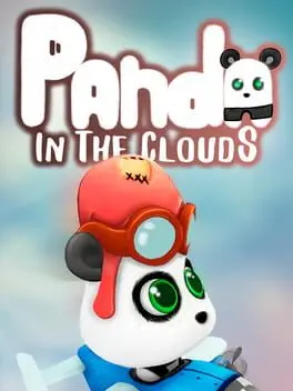 Panda in the clouds cover