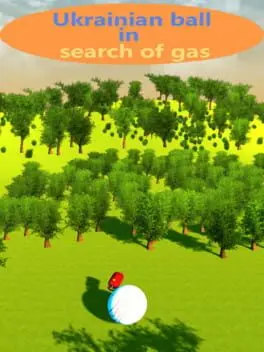 Ukrainian ball in search of gas background