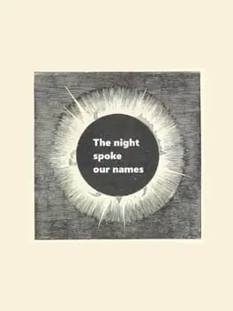 The night spoke our names cover