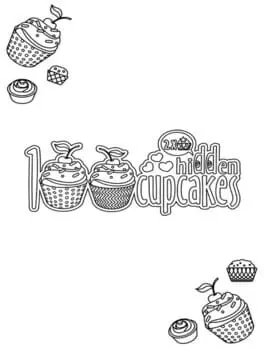 100 Hidden Cupcakes cover