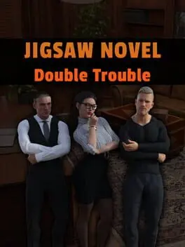 Jigsaw Novel: Double Trouble cover