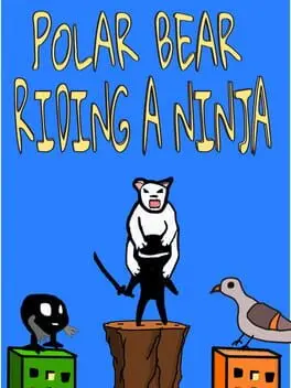Polar Bear Riding A Ninja cover