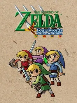 The Legend of Zelda: Four Swords - Anniversary Edition cover