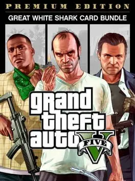 Grand Theft Auto V: Premium Edition & Great White Shark Card Bundle cover