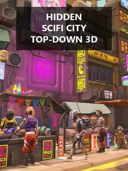 Hidden SciFi City Top-Down 3D cover