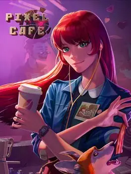 Pixel Cafe background