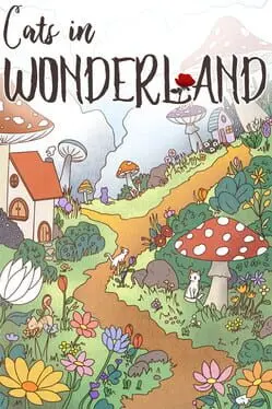 Cats in Wonderland background