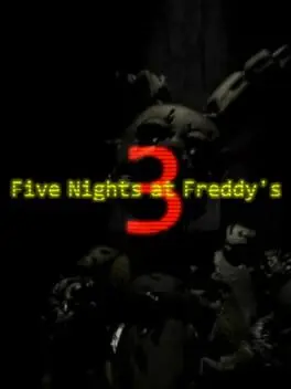 Five Nights at Freddy's 3 cover