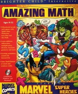 Amazing Math Starring Marvel Super Heroes cover art