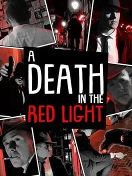 A Death in the Red Light background