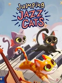 Jumping Jazz Cats background