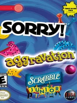 Sorry! / Aggravation / Scrabble Junior cover