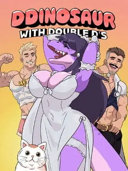 DDinosaur with Double D's background
