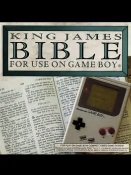 King James Bible for Use on Game Boy cover