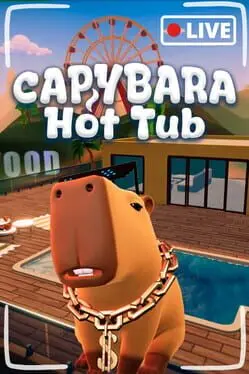 Capybara Hot Tub background