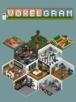 Voxelgram background