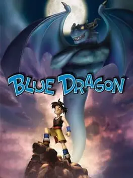 Blue Dragon background