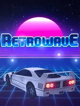 Retrowave background