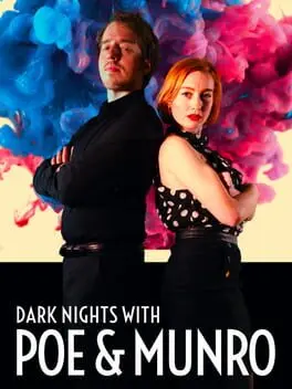 Dark Nights with Poe and Munro background