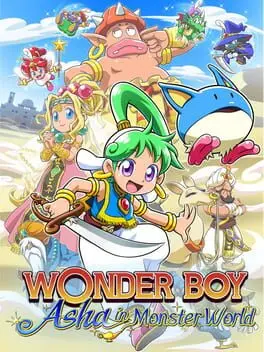 Wonder Boy: Asha in Monster World background