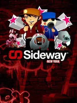 Sideway New York background