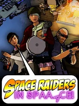 Space Raiders in Space background