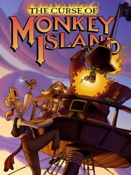 The Curse of Monkey Island background
