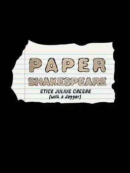 Paper Shakespeare: Stick Julius Caesar (With a Dagger) cover