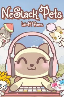 NoSlack Pets: Lo-Fi Paws background