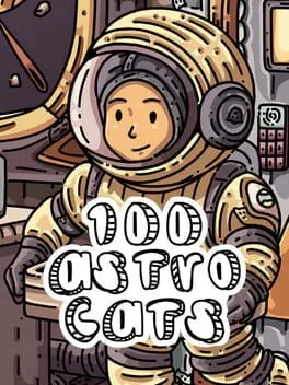 100 Astro Cats background