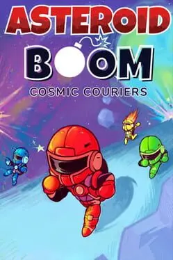 Asteroid Boom Cosmic Courier background