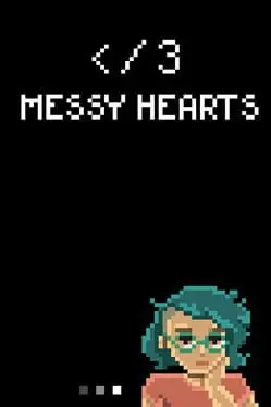 Messy Hearts background
