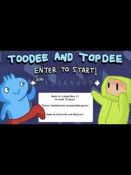 Toodee and Topdee background