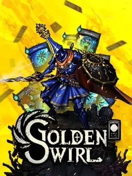 Golden Swirl background
