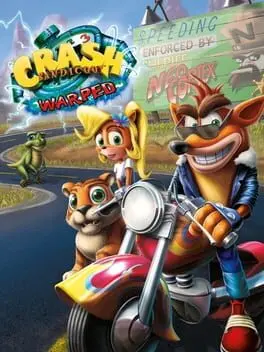 Crash Bandicoot: Warped cover