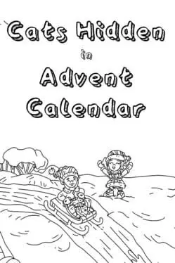 Cats Hidden in Advent Calendar background