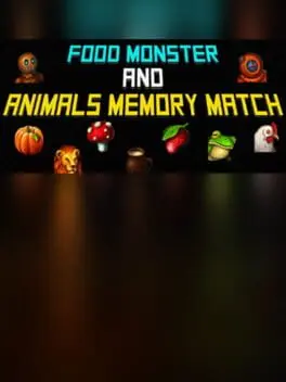 Food Monster and Animals Memory Match cover