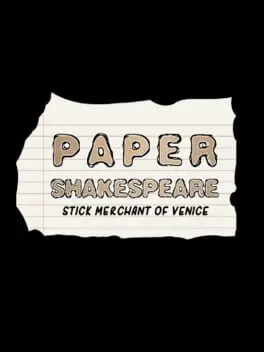 Paper Shakespeare: Stick Merchant of Venice cover