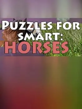 Puzzles for smart: Horses cover
