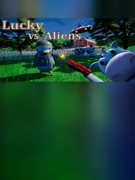 Lucky VS Aliens cover