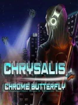 Chrysalis: Chrome Butterfly background