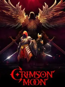 Crimson Moon background
