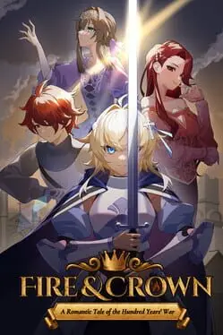 Fire & Crown: A Romantic Tale of the Hundred Years' War background