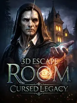3D Escape Room: Cursed Legacy background