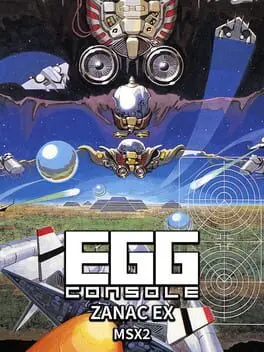 Eggconsole Zanac EX MSX2 cover