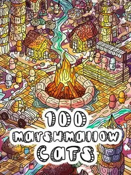 100 Marshmallow Cats background