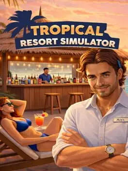Tropical Resort Simulator background