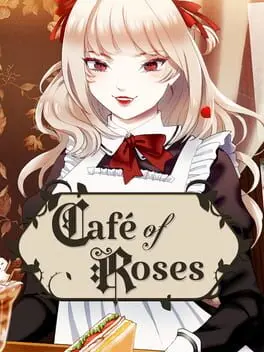 Cafe of Roses background