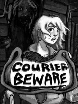 Courier Beware background